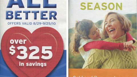 Walgreens September 2010 Coupon Book Cover