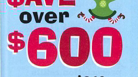 Walgreens December 2010 Coupon Book Cover