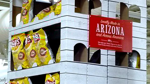 Frito-Lay 'Locally Grown' Floorstand 