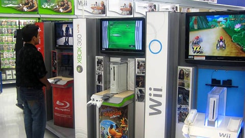Walmart Videogame Demo Stations