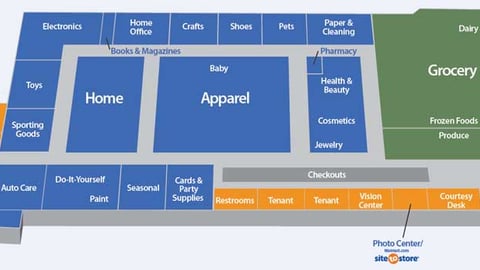 Walmart Chicago Store Floor Plan