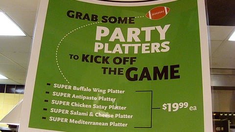 Whole Foods 'Get in the Game' Banner