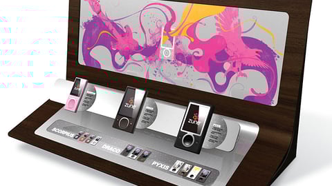 Zune Countertop Display