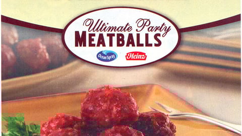 Ocean Spray Heinz 'Ultimate Party Meatballs' FSI