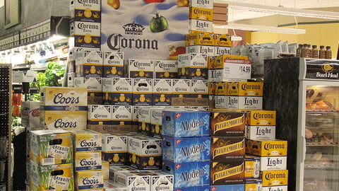 Corona Holiday Endcap