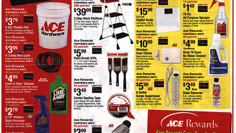 Ace Hardware 'Ace Rewards' Flier
