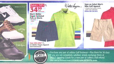 Dick's Sporting Goods Adidas Footwear Feature