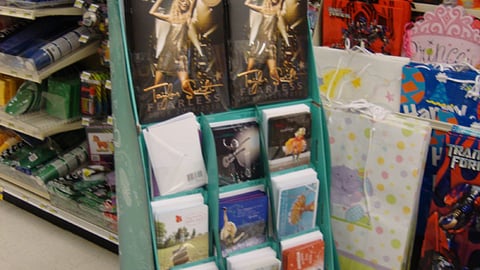 Taylor Swift Greeting Cards Floorstand