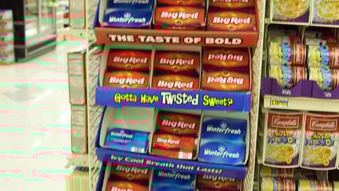 Wrigley Gum Gravity Feed Power Wing