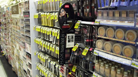 Max Factor Aisle Violator