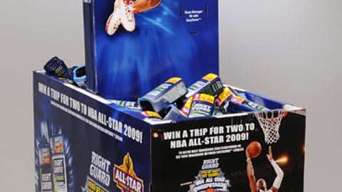 Walgreens NBA All Star Sweepstakes Display
