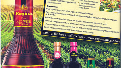 Regina Vinegar Ad