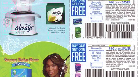 Tampax 'Outsmart Mother Nature' FSI