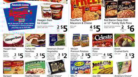 A&P Frozen Foods Feature