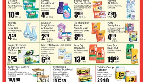 A&P P&G 'Get $10 Back' Feature