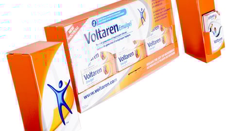 Voltaren Emulgel Displays