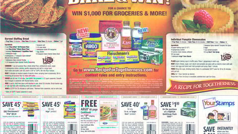 ACH Food's 'Scratch, Bake & Win' FSI