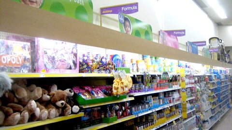 Jewel-Osco Baby Basics Aisle