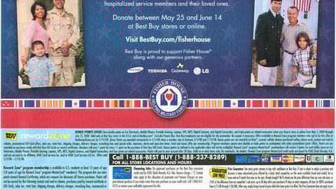 Best Buy Fisher House Feature