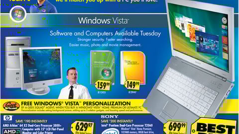 Best Buy Windows Vista Feature