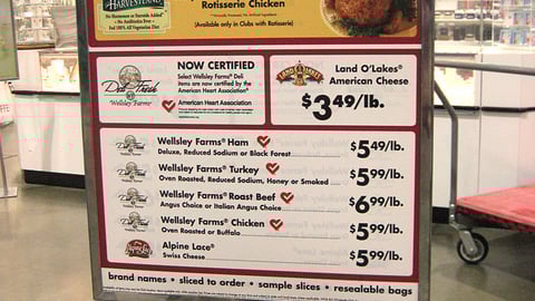 BJ's Deli Savings Stanchion