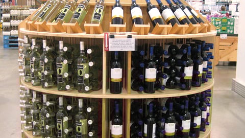 BJ's Wine Endcap