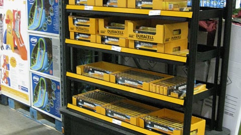 BJ's Duracell Floor Display
