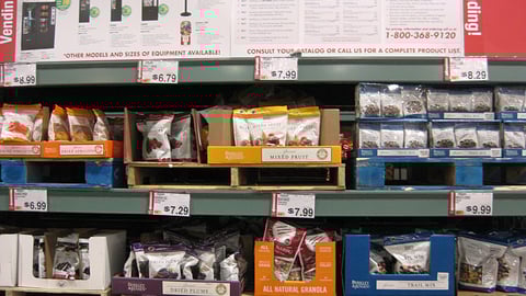 BJ's Dried Fruit Pallets