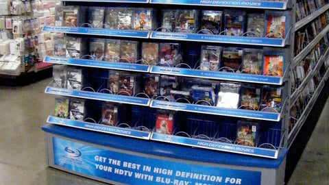 BJ's Blu-Ray Endcap