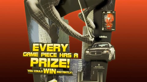 Burger King 'Spider-Man 3' Sweepstakes Standee