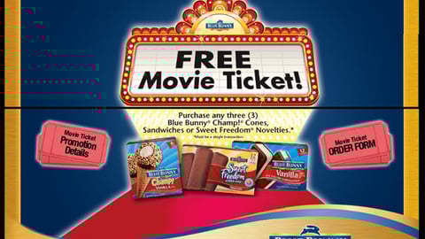 Blue Bunny Online Ad