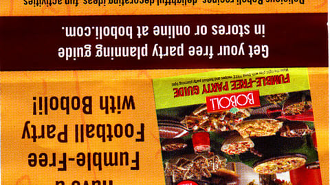 Boboli On-Pack Peel-Off