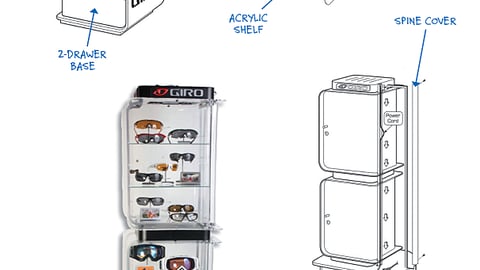 Nuts & Bolts: Giro Eyewear Display