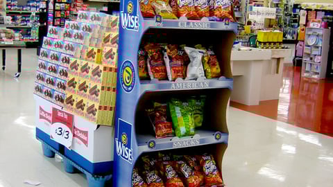 Bottom Dollar Snacks Displays
