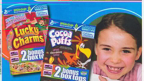 General Mills 'Box Tops' FSI Cover