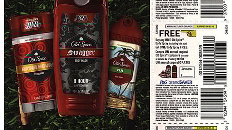 Old Spice 'Official Deodorant' FSI