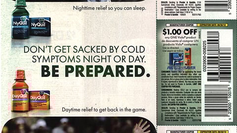 Vicks 'Be Prepared' FSI