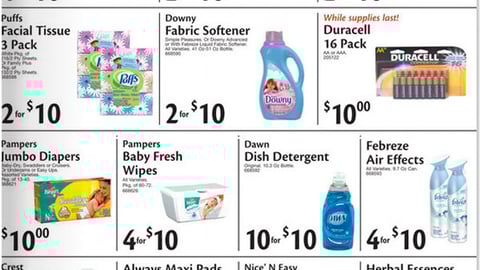 Stop & Shop P&G Incentive Feature