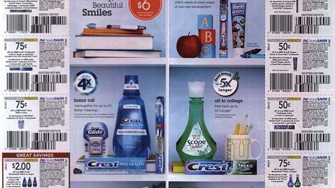 P&G 'Healthy, Beautiful Smiles' FSI