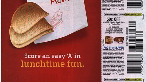 Pringles 'Lunchtime Fun' FSI