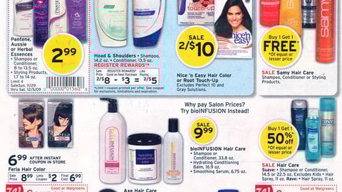 Walgreens P&G brandSaver Feature