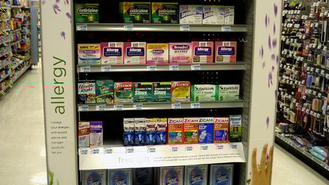 Rite Aid 'Breathe Easier' Endcap