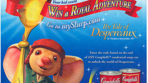 Campbell's 'Tale of Despereaux' Sweeps FSI