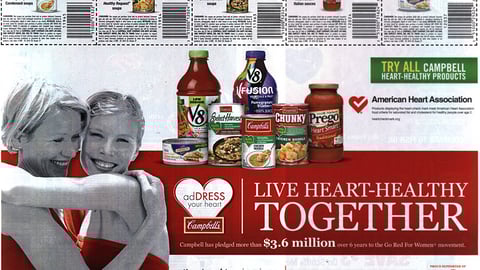 Campbell 'Heart Healthy Together' FSI