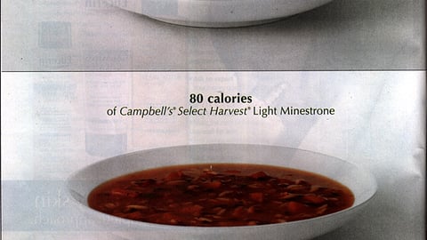 Campbell's Select Harvest Ad