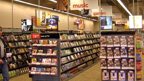 Circuit City Entertainment Department