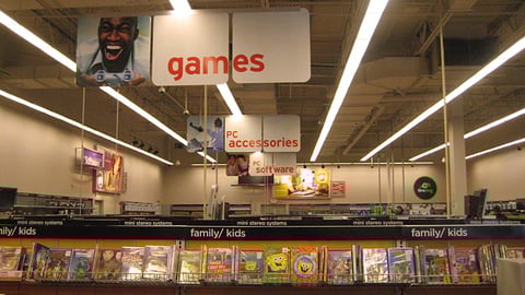 Circuit City Department Signs