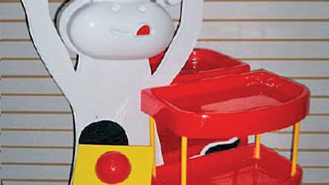 Kraft Foods Venezuela Cheez Whiz Floorstand