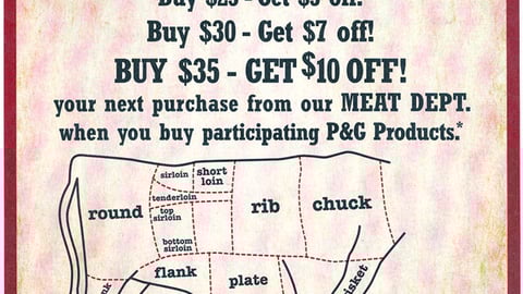 P&G Central Grocers Co-Equity FSI