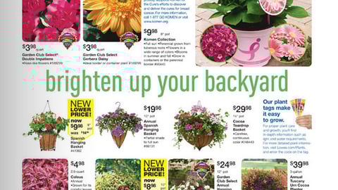Lowe's 'Brighten Up Your Backyard' Feature